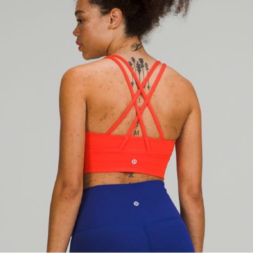 Lululemon Energy Bra- Autumn Red